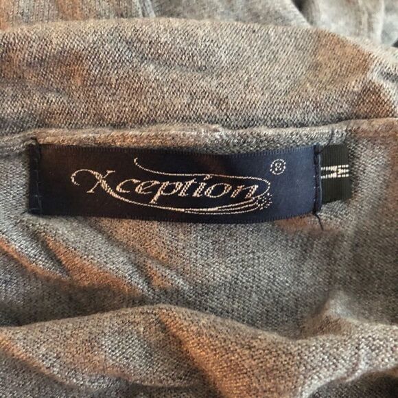 💝(3/$25) 𝅺xception • cowl neck asymmetrical tunic - Picture 6 of 7